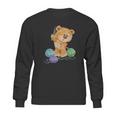 Teddy Bear Tangled In Wool | Funny Knitting Gifts Sweatshirt