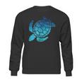 Turtle Lovers Blue Aqua Colors BeachCutes Sweatshirt