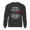 Never Underestimate Who Survived The Pandemic Cma Sweatshirt