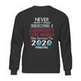 Never Underestimate Who Survived The Pandemic Community Care Worker Sweatshirt