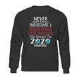 Never Underestimate Who Survived The Pandemic Registered Care Manager Sweatshirt