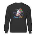 Unicorn Rock Star Guitar Rockin Sweatshirt