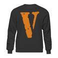 V As Vlone Orange T-Shirt Sweatshirt