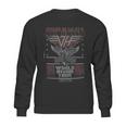 Van Halen 1980 Invasion Tour Soft Slim Fit Sweatshirt