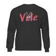 Vete One Eye Trap Bunny Silhouette Sweatshirt