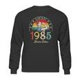 Vintage 1985 Limited Edition 1985 37Th Birthday 37 Years Old Sweatshirt