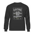 Vintage 40Th Birthday Top For Him 1981 Sweatshirt