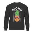 Vintage Pineapple Aloha Sunglasses Hawaiian Sweatshirt