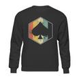 Vintage Spade Retro Poker Card Symbol Casino Sweatshirt