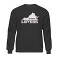 Virginia Lovers State Heart Vintage Throwback Gift Sweatshirt