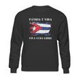 Viva Cuba Libre Patria Y Vida Sweatshirt