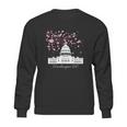 Washington Dc Capitol Building Cherry Blossoms Sweatshirt