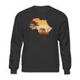 Wildlife Safari Animals Ivory Elephant Sweatshirt