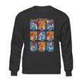 Woody Woodpecker Emotions Vintage Panel Poster Sweatshirt