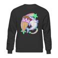 Yume Kawaii Pastel Goth Ice Cream And Shark Fairy Kei Sweatshirt