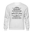 55Th Birthday Gift For Legends Born 1967 55 Years Old Vintage Sweatshirt