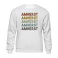 Amherst Massachusetts Retro Vintage Sweatshirt