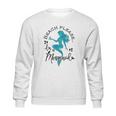 Aqua Blue Watercolor Beach Please Im A Mermaid Sweatshirt