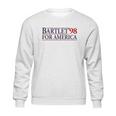 Bartlet For America Slogan West Wingthe West Wing Bartlet For America Josiah Bartlet Sweatshirt