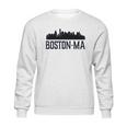 Boston Massachusetts Skyline City Silhouette Youth Sweatshirt