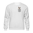 Cardigan Welsh Corgi Dog In Your Pocke Sweatshirt