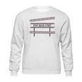 Caution Stay Back 6 Feet Social Distancing Sweatshirt