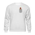 Cavalier King Charles Brown Dog In Your Pocke Sweatshirt