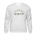 Here Comes The Sun Summer Beach Sunshine Graphic Sweatshirt