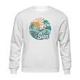 Here Comes The Sun Vintage Style Retro 60S Summer Gift Sweatshirt