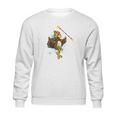 Cool Baton Twirling Turkey Twirler Thanksgiving Fun Sweatshirt