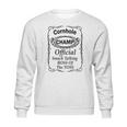 Cornhole Champ Boss Of The Toss Funny Pr Sweatshirt