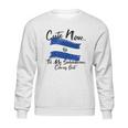 Cute Now Ladies El Salvador Til My Salvadoran Comes Out Wome Sweatshirt