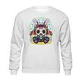 Day Of The Dead Dia De Los Muertos Bunny Sugar Skull Sweatshirt