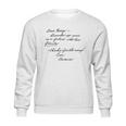 Dear Leorger Remember No Man Is A Failure Who Has Friends Thanks For The Wings Love Clarence Sweatshirt