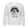 Disney Pixar Up Tee I Like You Carl Ellie Graphic Sweatshirt