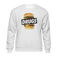 Drugs Burger Hoodie Sweatshirt