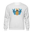 Easter Bunny Hip Trio Bunnies Funny Gift For Easter Kids Sweatshirt