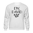 Ew David Alexis Moira Rose Merchandise Black Raglan Basebal Sweatshirt