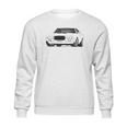 Ford Torino 1972 White Car Sweatshirt