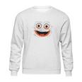 Funny Gritty Mascot Face Sweatshirt