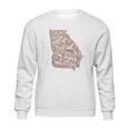 Georgia Peach State Atlanta Georgia On My Mind Sweatshirt