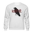 Gothic Nevermore Raven Edgar Allan Poe Gift Sweatshirt