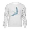 Great Blue Flying Heron Sweatshirt