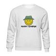 Happy Camper Camping Smiley Face Sweatshirt