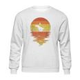 Honey Badger 70S Retro Sunset Vintage Honey Badger Sweatshirt