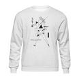 Kandinsky Drawing For Point And Line To Plane 1925 Artwork Sweatshirt