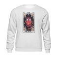 Kawaii Pastel Goth Art The Devil Tarot Cute Demon Cat Creepy Sweatshirt