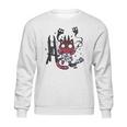 Kawaii Pastel Goth Art Devilish Cute Cat Demon Painting Sweatshirt