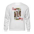 King Of Hearts Blackjack Cards Poker Sweatshirt