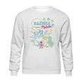 Lion King Neon Outline Group Shot Sketch Sweatshirt